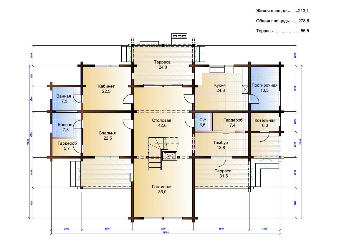 Проект Brassica 280 кв.м.